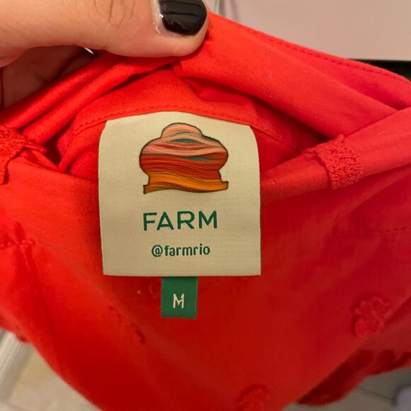 Farm Rio red miniskirt - Picture 3 of 4